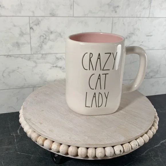 NWT Rae Dunn CRAZY CAT LADY mug - Picture 3 of 4